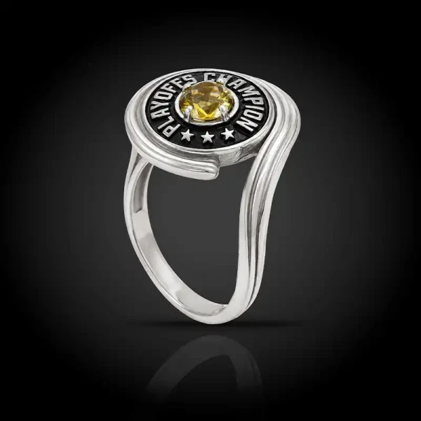 Blue Ribbon Custom Ring